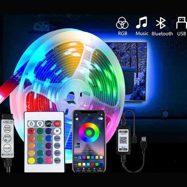 Bande LED avec Bluetooth de 10 mètres - CM